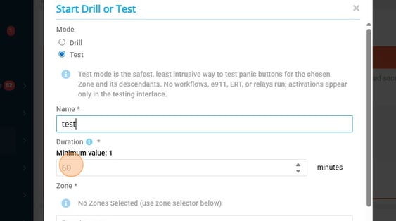 How to Start and End a Test - Step 9
