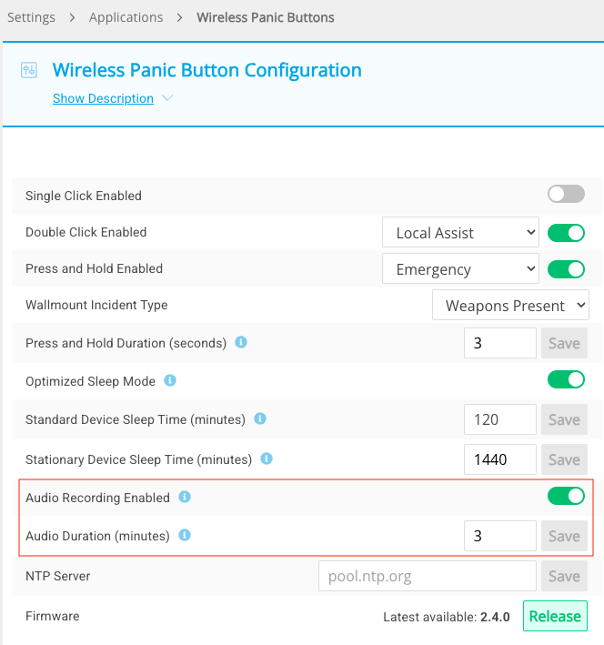How to Turn ON BadgeR+ Audio in the 911Cellular Portal